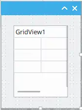 Form with gridview