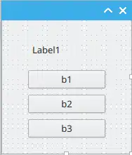 Form with three buttons to demonstrate string functions