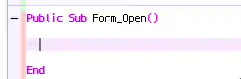 The Form_Open() event handler