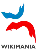 Wikimania's logo.