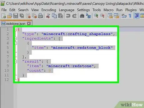 Image titled Make a Minecraft Data Pack Step 26