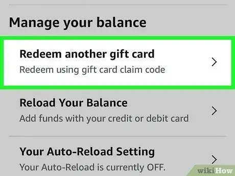 Image titled Apply a Gift Card Code to Amazon Step 8
