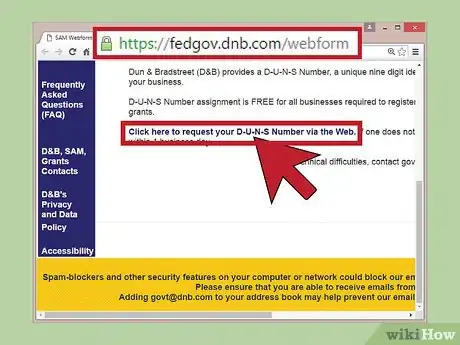 Image titled Acquire a DUNS Number Step 4