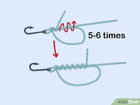 Image titled Tie a Uni Knot Step 3