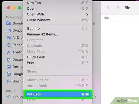 Image titled Restore the Trash on Mac Step 5