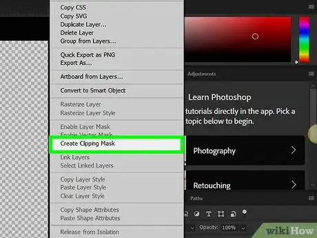 Image titled Create a Clipping Mask in Photoshop Step 19