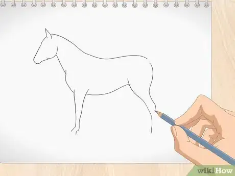 Image titled Draw a Simple Horse Step 9