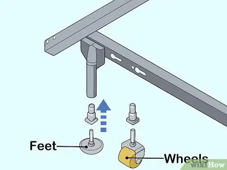 Image titled Put a Bed Frame Together Step 2