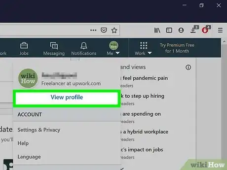 Image titled Hide Your LinkedIn Profile Step 3