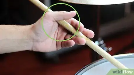 Image titled Play the Snare Drum Step 3