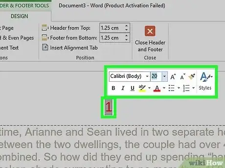 Image titled Insert Page Numbers in Word Step 5