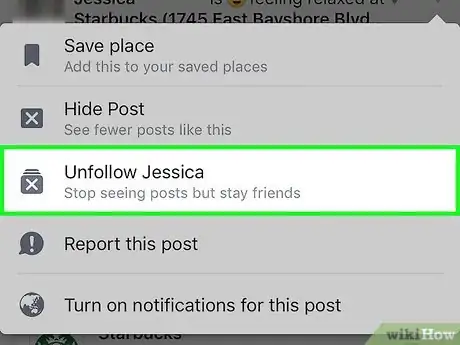 Image titled Stop Seeing a Friend's Posts on Facebook Step 4