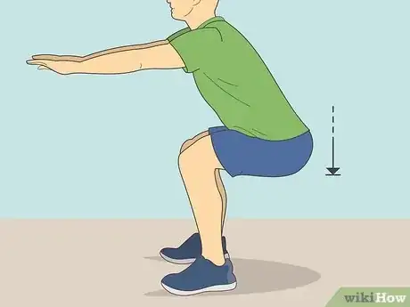 Image titled Do Free Squats Step 5