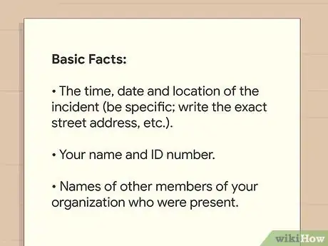Image titled Write an Incident Report Step 3