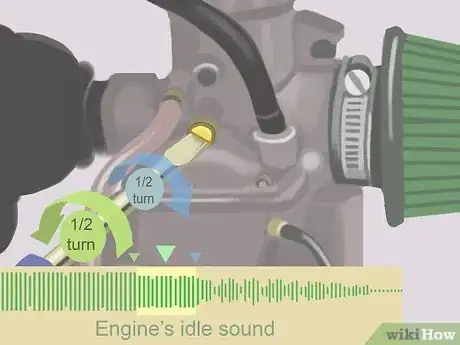 Image titled Adjust an Air Fuel Mixture Screw Step 7