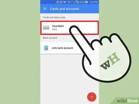 Image titled Remove a Card from Google Wallet Step 8