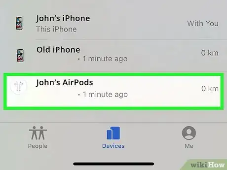 Image titled Add AirPods to Find My iPhone Step 10