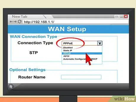 Image titled Set Up WiFi Connection with iBall Baton 150M Extreme Wireless N Router on MTNL DSL Modem Step 13