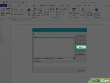 Image titled Create Macros Step 19