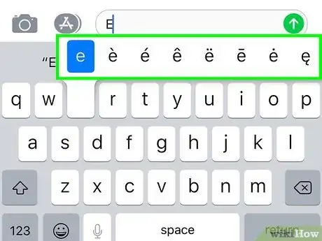 Image titled Type an E with an Accent Step 3