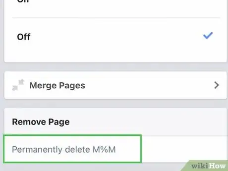 Image titled Delete a Facebook Page Step 38