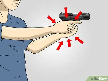 Image titled Do a Tactical Quickdraw With a Pistol Step 6