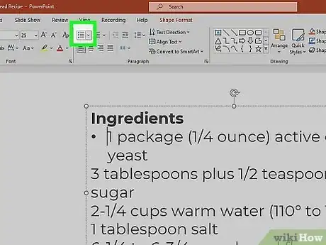 Image titled Add a Bullet Point in PowerPoint Step 5