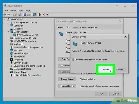 Image titled Uninstall Graphics Drivers Step 6