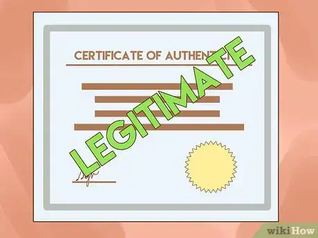 Image titled Get a Certificate of Authenticity Step 12