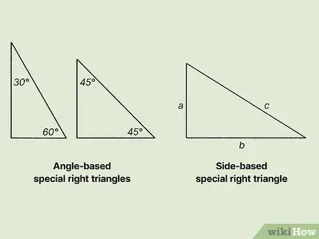 Image titled Special Right Triangles Step 1