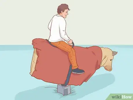 Image titled Ride a Mechanical Bull Step 4