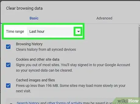 Image titled Clear the Cache in Chrome Step 6