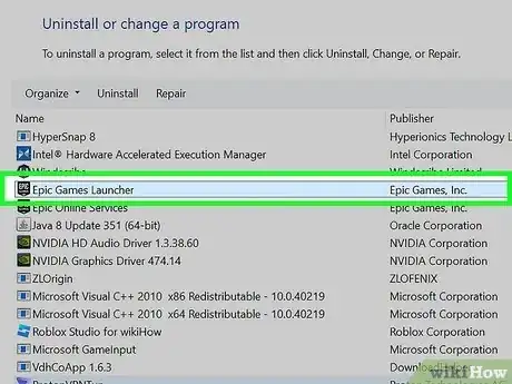 Image titled Uninstall Epic Games Launcher Step 3