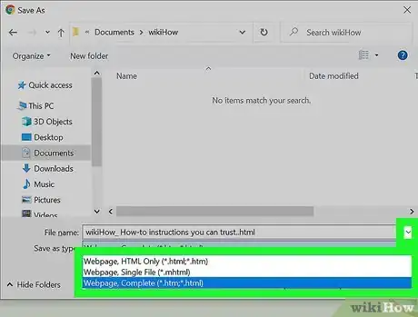 Image titled Save a Webpage Step 4
