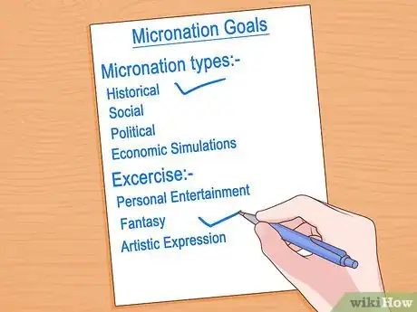 Image titled Start a Micronation Step 1