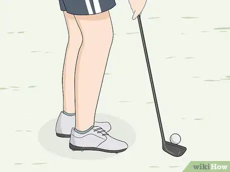 Image titled Hit Golf Irons Step 3