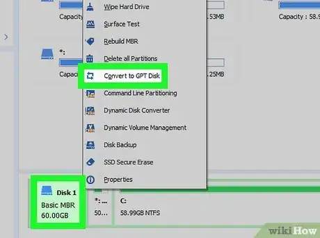 Image titled Convert MBR to GPT Disk with AOMEI Partition Assistant Step 1