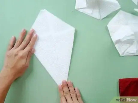 Image titled Fold a Napkin Into a Swan Step 5