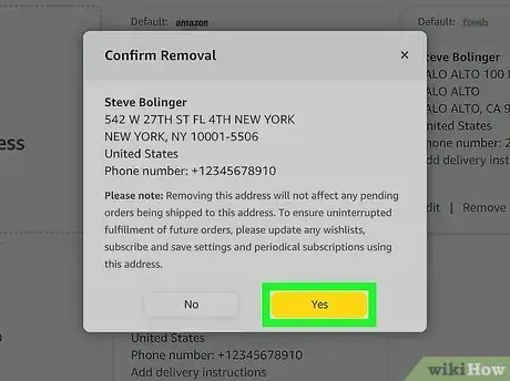 Image titled Delete Addresses on Amazon Step 4