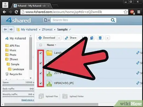 Image titled Upload and Download Files on 4shared Step 15