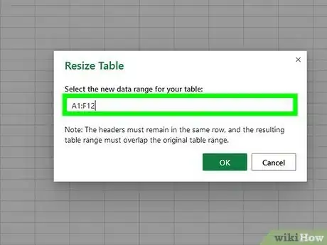 Image titled Add a Row to a Table in Excel Step 11