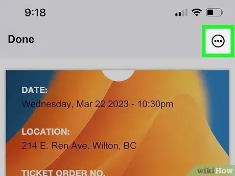 Image titled Add a Ticket to an Apple Wallet Step 10