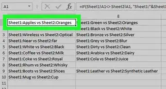 Compare Data in Excel