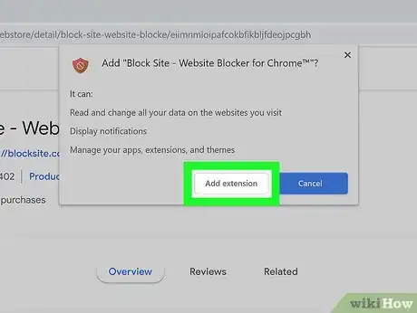 Image titled Block a Website in Google Chrome Step 3