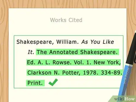 Image titled Cite Shakespeare in MLA Step 14