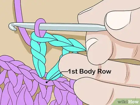 Image titled Crochet a Baby Sweater for Beginners Step 10