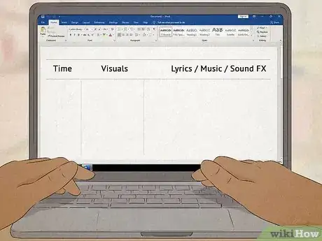 Image titled Write a Music Video Script Step 4
