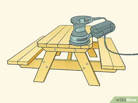 Image titled Build a Picnic Table Step 18