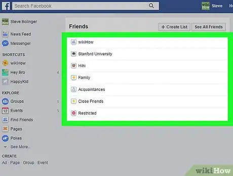 Image titled View Your Facebook Friends List on a PC or Mac Step 7