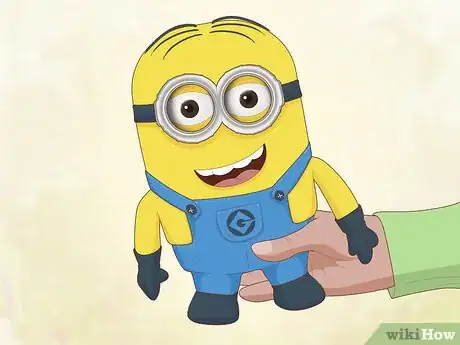 Image titled Make a 3D Origami Minion Step 1